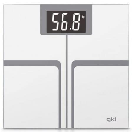 Báscula de Baño GKL Fitmax White/ Hasta 200kg