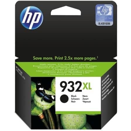 Cartucho de Tinta Original HP nº932 XL Alta Capacidad/ Negro