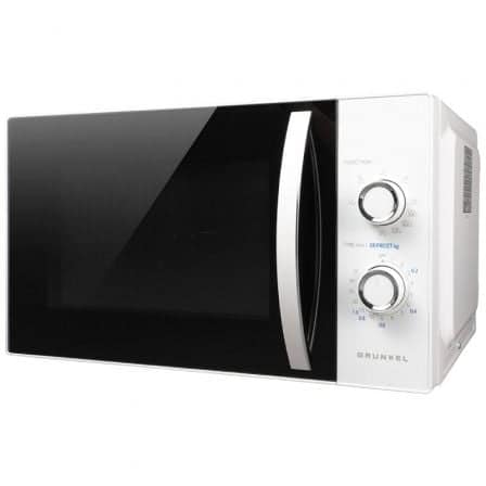 Microondas Grunkel MWG-25MA/ 800W/ Capacidad 25L/ Función Grill/ Blanco