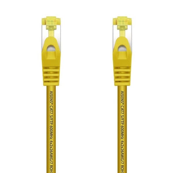 Cable de Red RJ45 SFTP Aisens A146-0475 Cat.7/ 2m/ Amarillo