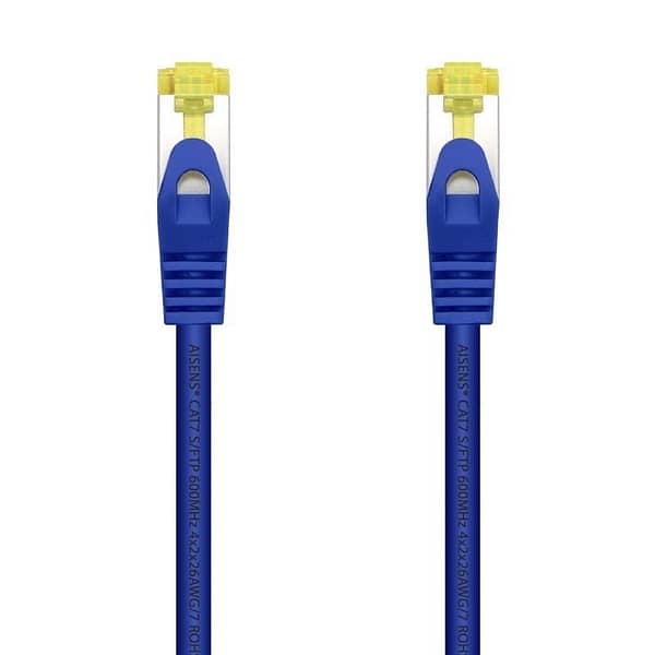 Cable de Red RJ45 SFTP Aisens A146-0478 Cat.7/ 1m/ Azul