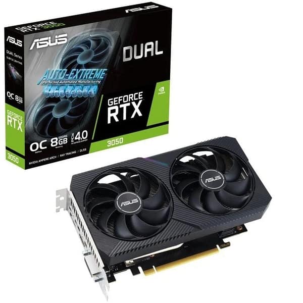 Tarjeta Gr?fica Asus Dual GeForce RTX 3050 V2 OC/ 8GB GDDR6
