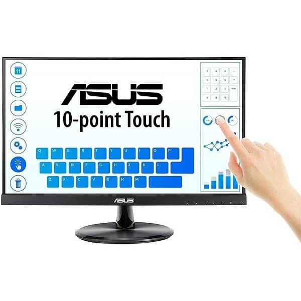 Monitor Profesional T?ctil Asus VT229H 21.5'/ Full HD/ Multimedia/ Negro