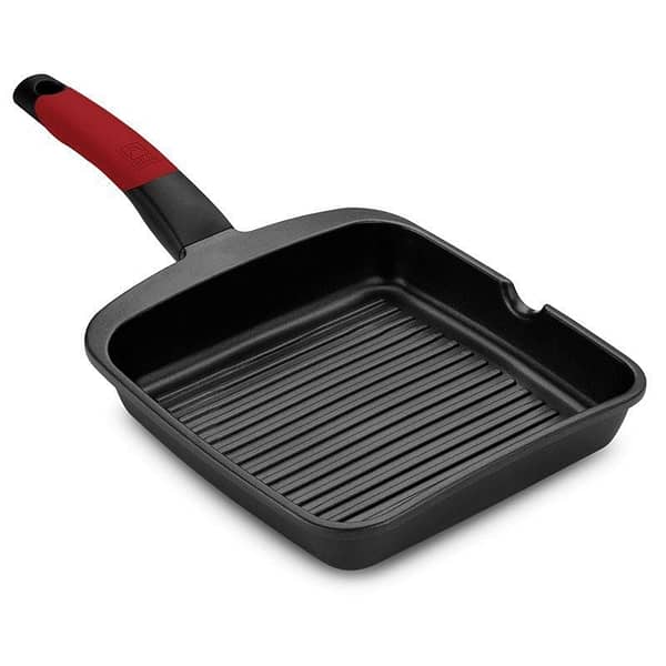 Grill Bra Premiere A411428/ ?28cm/ Aluminio Fundido/ Apto para Inducci?n