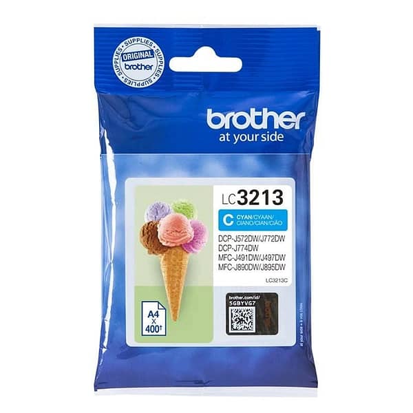 Cartucho de Tinta Original Brother LC-3213C/ Cian