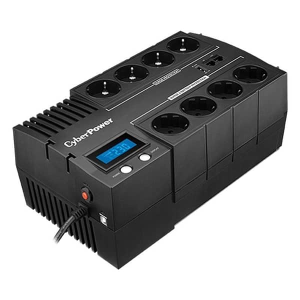 SAI L?nea Interactiva Cyberpower BR1000ELCD/ 1000VA-600W/ 8 Salidas/ Formato Bloque