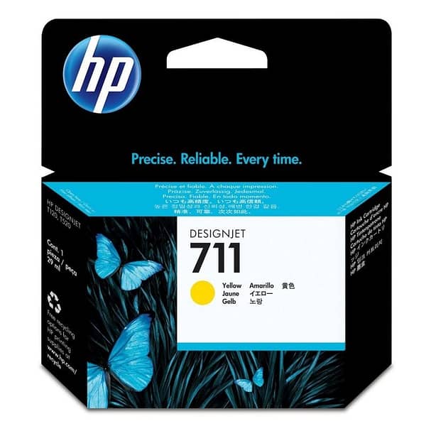 Cartucho de Tinta Original HP n?711/ Amarillo