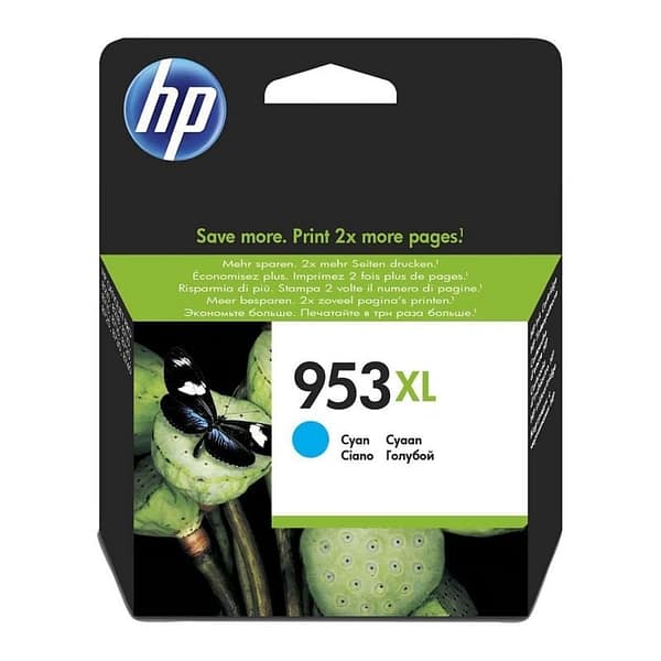 Cartucho de Tinta Original HP n?953 XL Alta Capacidad/ Cian