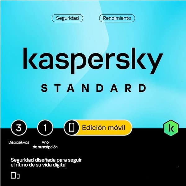 Kaspersky Standard para Android/ 3 Dispositivos/ 1 A?o