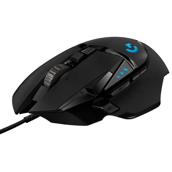 Rat?n Gaming Logitech G502 Hero/ Hasta 25600 DPI/ Negro