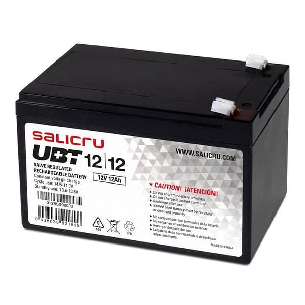 Bater?a Salicru UBT 12/12 compatible con SAI Salicru seg?n especificaciones