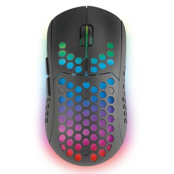 Rat?n Gaming Inal?mbrico Mars Gaming MMW3/ Bater?a recargable/ Hasta 3200 DPI