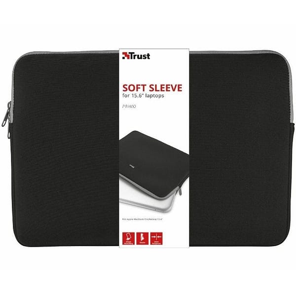 Funda Trust Primo para Port?tiles hasta 15.6'/ Negra