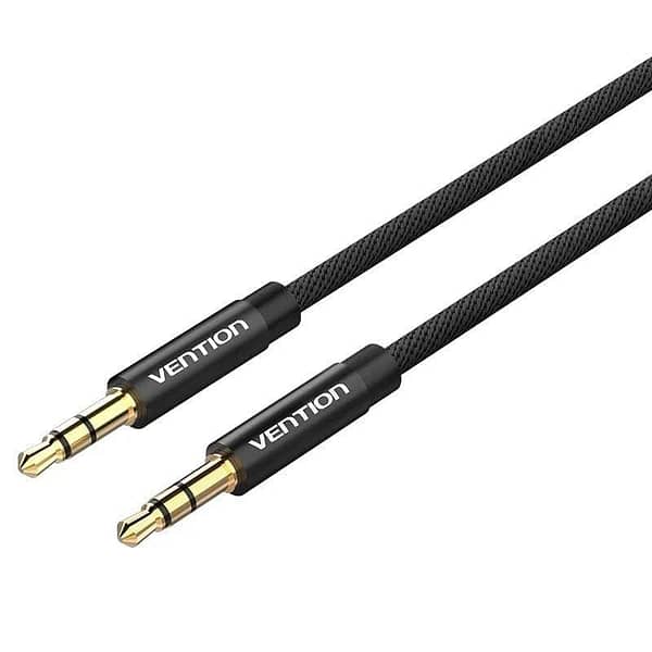 Cable Est?reo Vention BAGBF/ Jack 3.5 Macho - Jack 3.5 Macho/ 1m/ Negro