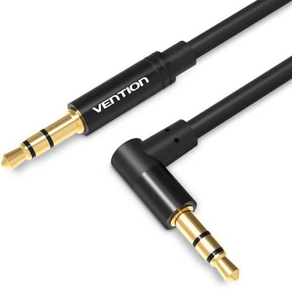 Cable Est?reo Vention BAKBF-T/ Jack 3.5 Macho - Jack 3.5 Macho/ 1m/ Negro