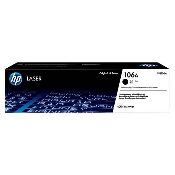 Tóner Original HP nº106A/ Negro