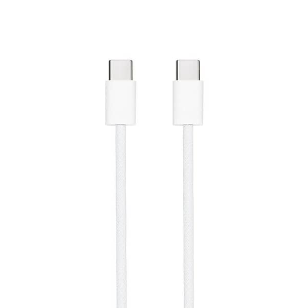 Cable USB 2.0 Tipo-C Nanocable 10.01.6001-CO/ USB Tipo-C Macho - USB Tipo-C Macho/ Hasta 60W/ 480Mbps/ 1m/ Blanco