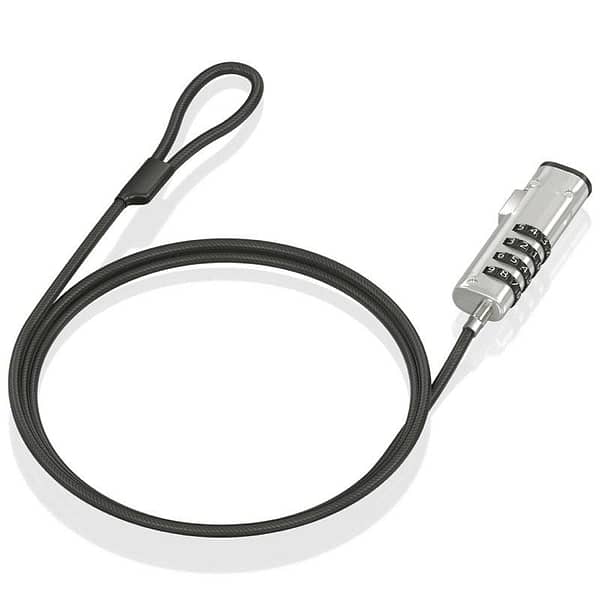Cable de Seguridad Tipo NANO para Port?tiles Aisens ASLK-D50N05-BK/ 1.5m