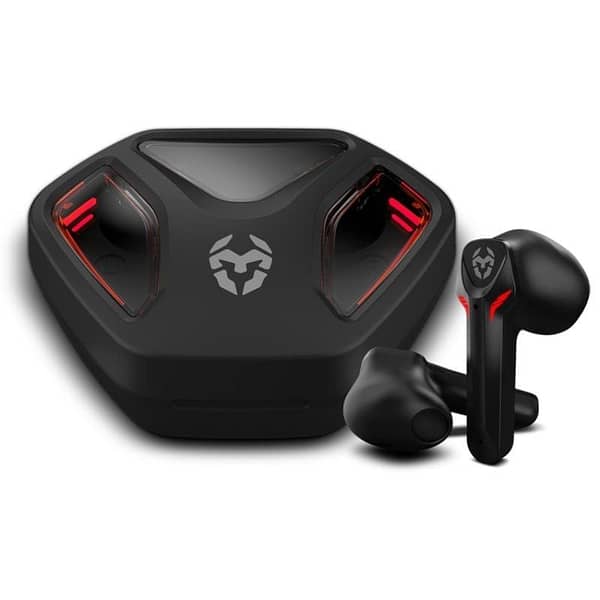 Auriculares Bluetooth Krom Kall con estuche de carga/ Autonom?a 4h/ Negros