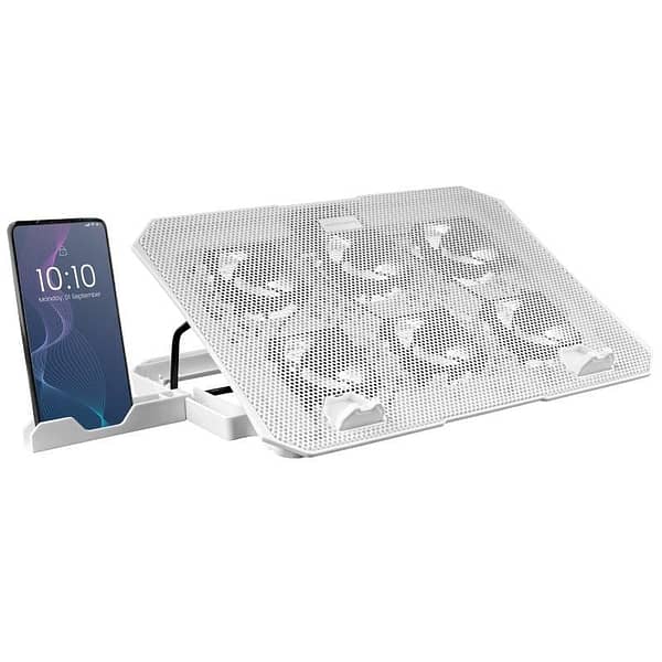 Soporte Refrigerante Mars Gaming MNBC23 para Port?tiles hasta 16'/ Iluminaci?n LED