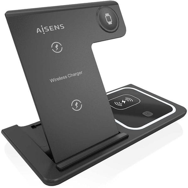 Base de carga Inal?mbrica Aisens ASCH-15W3WC043-BK/ 15W