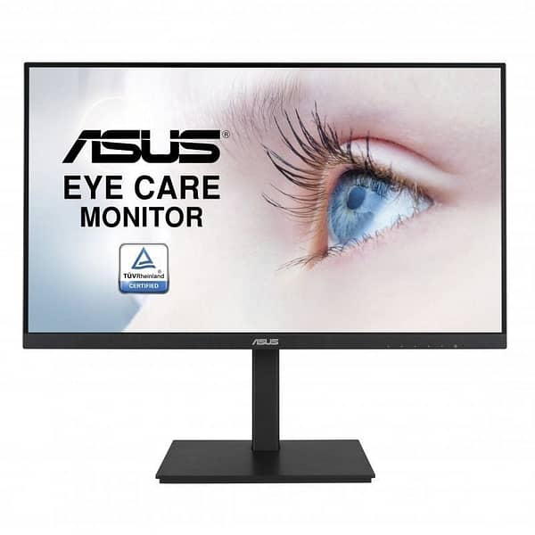 Monitor Profesional Asus VA24DQSB 23.8'/ Full HD/ Multimedia/ Regulable en altura/ Negro