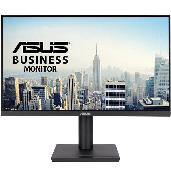 Monitor Profesional Asus VA279QGS 27'/ Full HD/ Multimedia/ Regulable en altura/ Negro