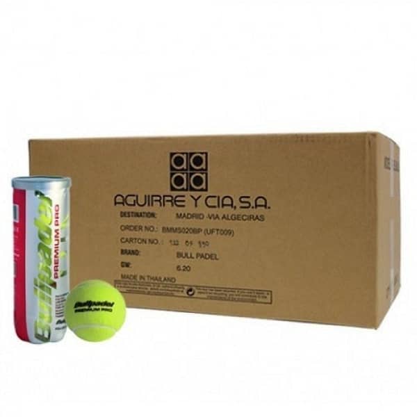Caj?n Bolas Bullpadel Premium Pro/ 24 packs de 3 unidades
