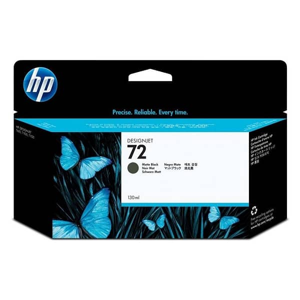 Cartucho de Tinta Original HP n?72/ Negro Mate