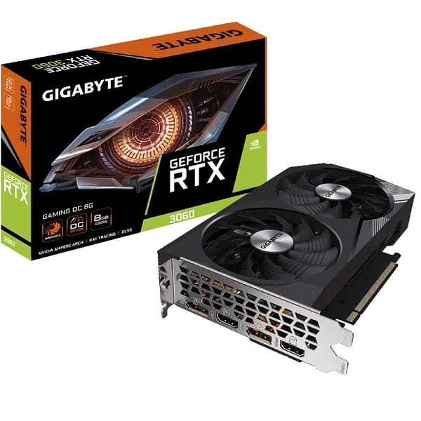 Tarjeta Gr?fica Gigabyte GeForce RTX 3060 GAMING OC/ 8GB GDDR6