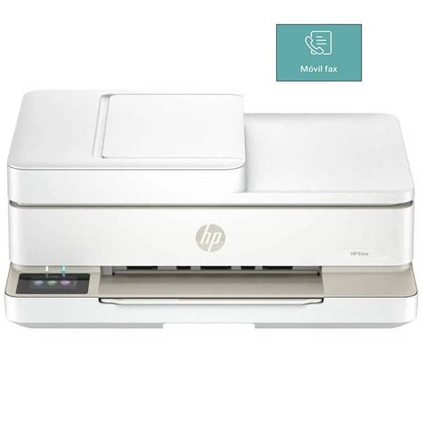 Multifunción HP Envy 6520e WiFi/ Fax Móvil/ Dúplex/ ADF/ Blanca Portobello