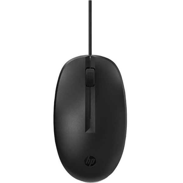 Rat?n HP 128/ Hasta 1200 DPI/ Negro