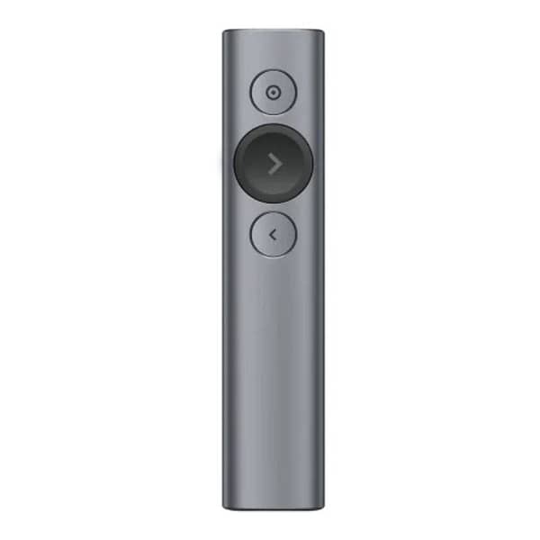 Presentador Inal?mbrico por Bluetooth Logitech Spotlight Presentation Remote/ 2.4GHz/ Gris Pizarra