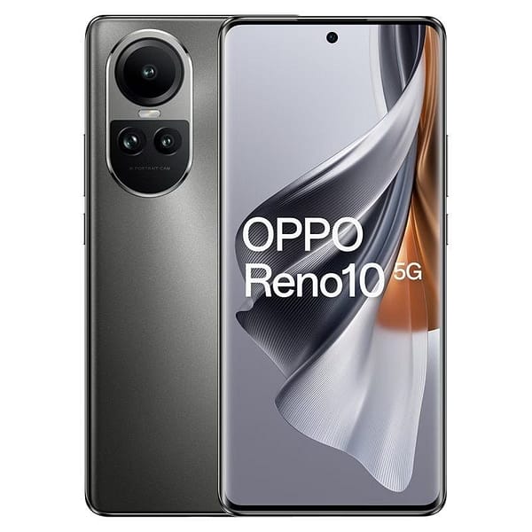 Smartphone Oppo Reno 10 8GB/ 256GB/ 6.7'/ 5G/ Gris Plateado