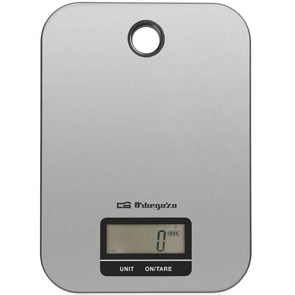 B?scula de Cocina Electr?nica Orbegozo PC 1019/ hasta 5kg/ Plata