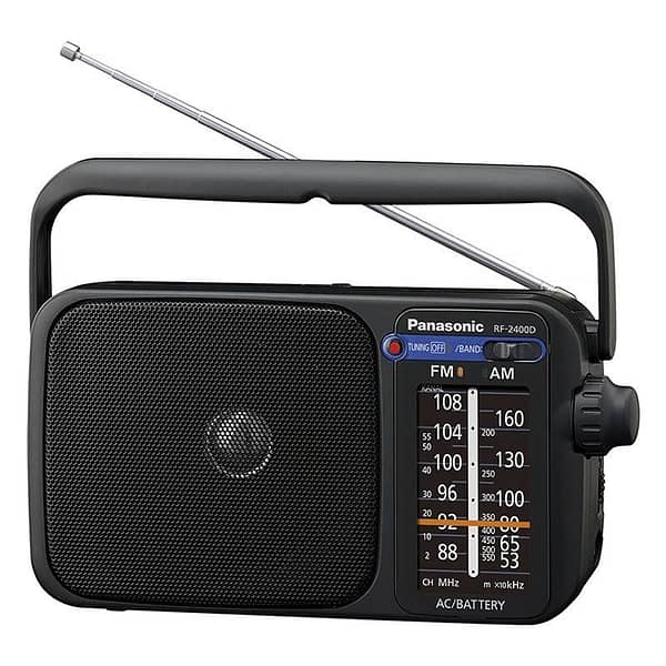 Radio Port?til Panasonic RF-2400DEG-K/ Negra