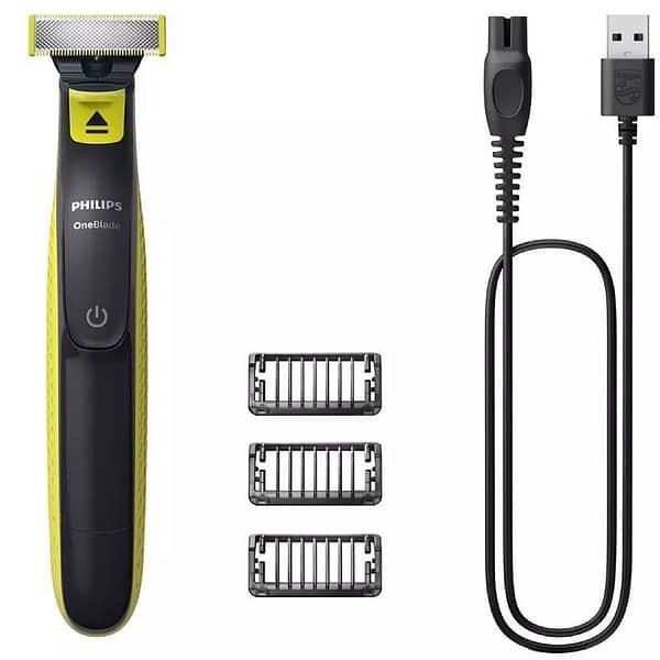 Cortabarbas Philips Oneblade QP2724/10/ con Bater?a/ 3 Accesorios