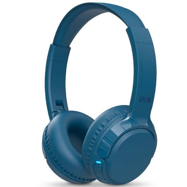 Auriculares Inal?mbricos SPC Heron 2 Studio/ con Micr?fono/ Bluetooth/ Azules