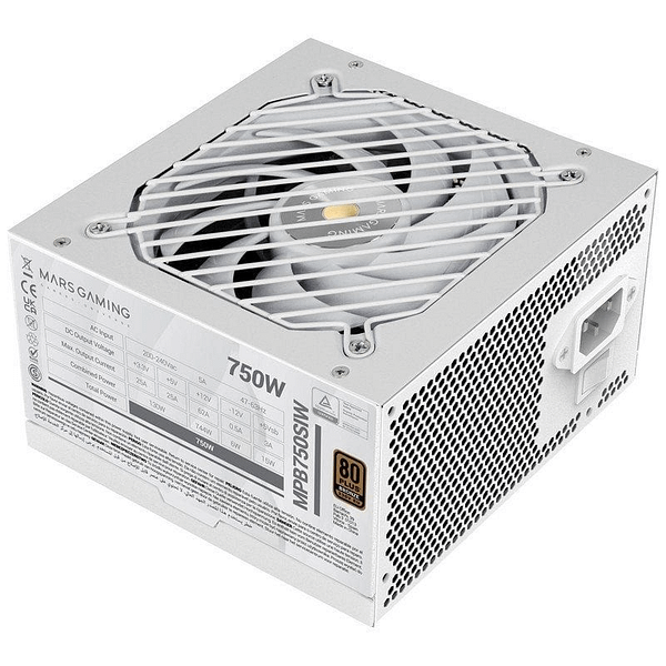 Fuente de Alimentaci?n Mars Gaming MPB750SI/ 750W/ Ventilador 12cm/ 80 Plus Bronze