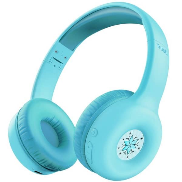 Auriculares Infantiles Inal?mbricos Trust Nouna Kids/ con Micr?fono/ Azules