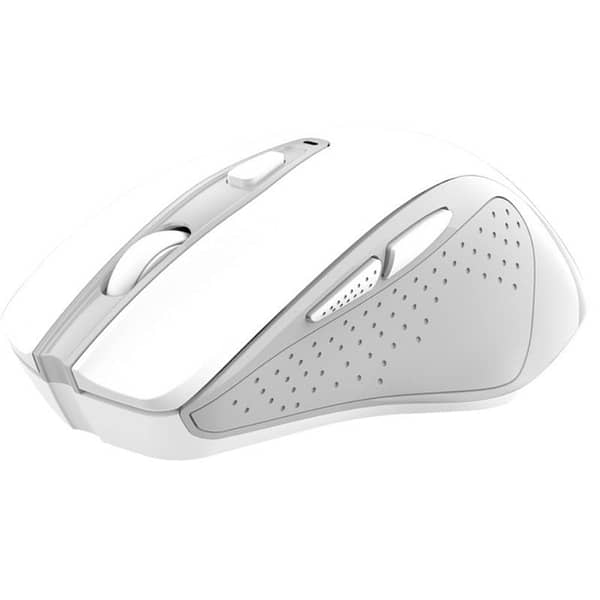 Rat?n Inal?mbrico Trust Nito Silent/ Hasta 2200 DPI/ Blanco