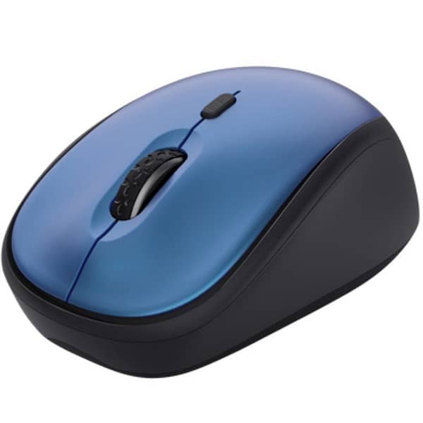 Rat?n Mini Inal?mbrico Trust Yvi+ Silent/ Hasta 1600 DPI/ Azul