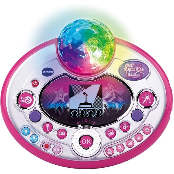 Micr?fono Inal?mbrico VTech Kidi SuperStar LightShow/ Rosa