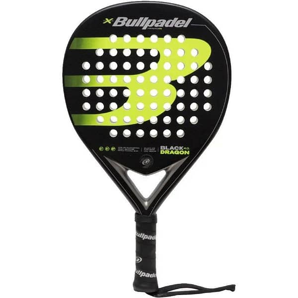 Pala de P?del Bullpadel Black Dragon 4.0/ Negro y Verde