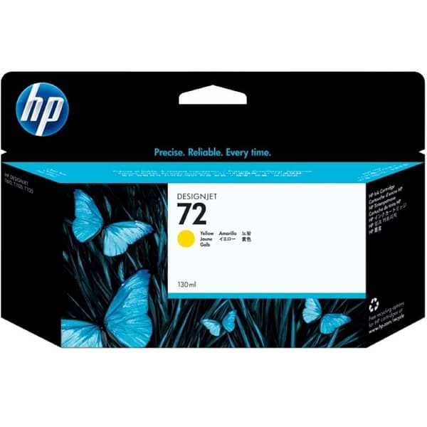 Cartucho de Tinta Original HP n?72/ Amarillo