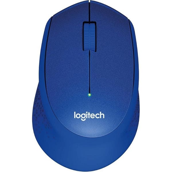 Rat?n Inal?mbrico Logitech M330 Silent Plus/ Hasta 1000 DPI/ Azul