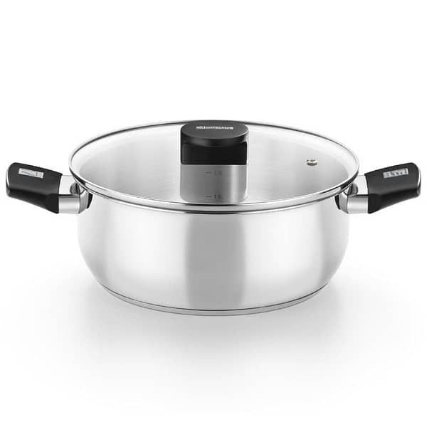 Cacerola Monix Elite M240316/ ?16cm/ Aluminio fundido/ Apta para Inducci?n