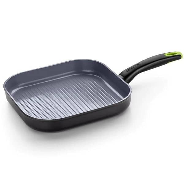 Grill Monix Eco Nature M261231/ ?28cm/ Aluminio forjado/ Apto para Inducci?n