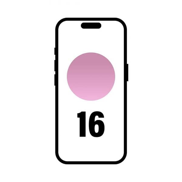 Smartphone Apple iPhone 16 128GB/ 6.1'/ 5G/ Rosa