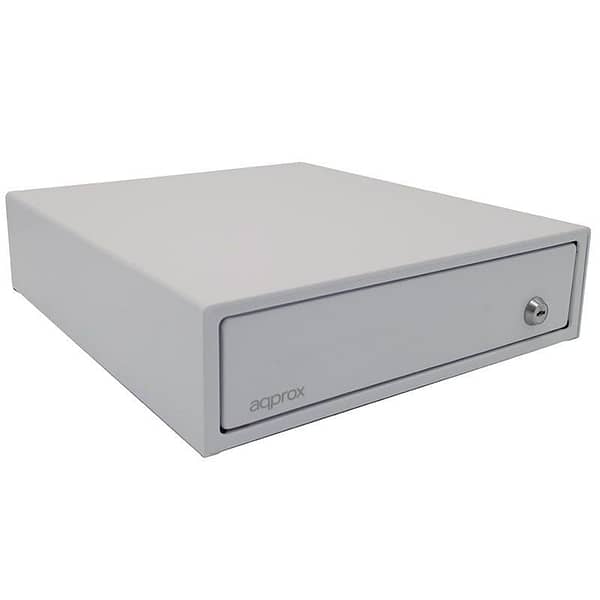 Caj?n Portamonedas Approx appCASH33WH/ Manual y Autom?tico/ Blanco
